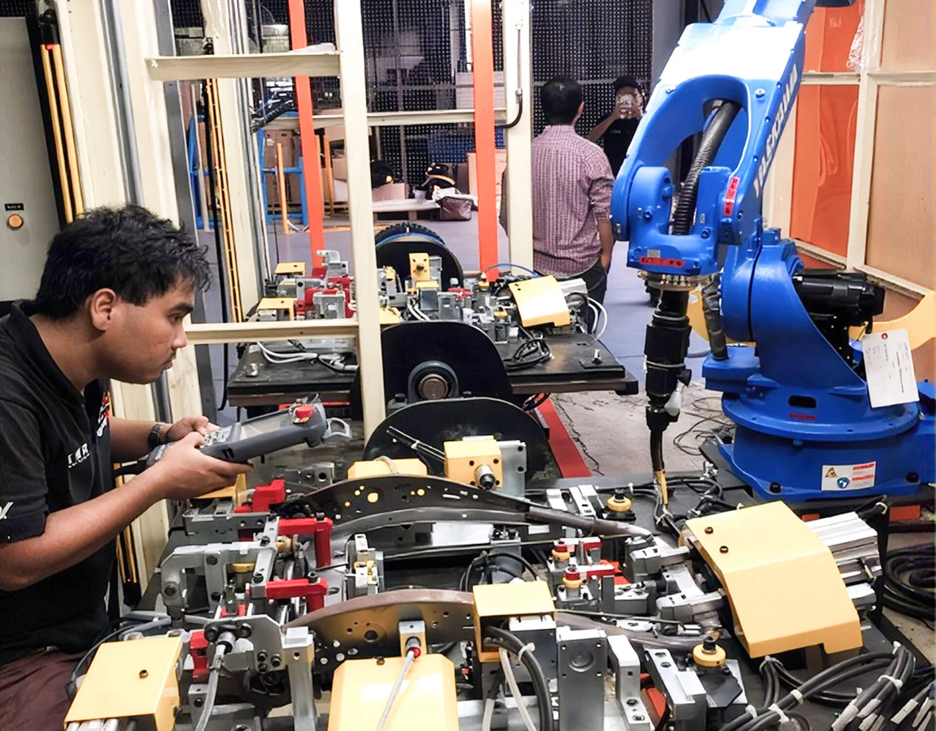 Introduction Course Related to Integrated Industrial Robotic System Set-Up